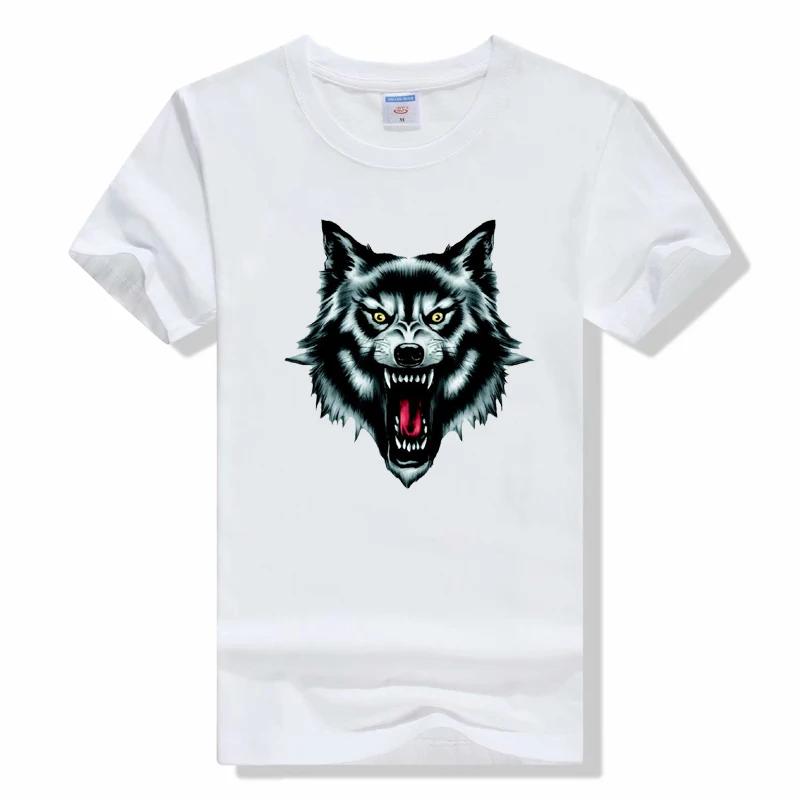 Bad Wolf t-Shirt fashion Summer Wolf pattern Clothes Tee Funny Casual  t-shirts Tops