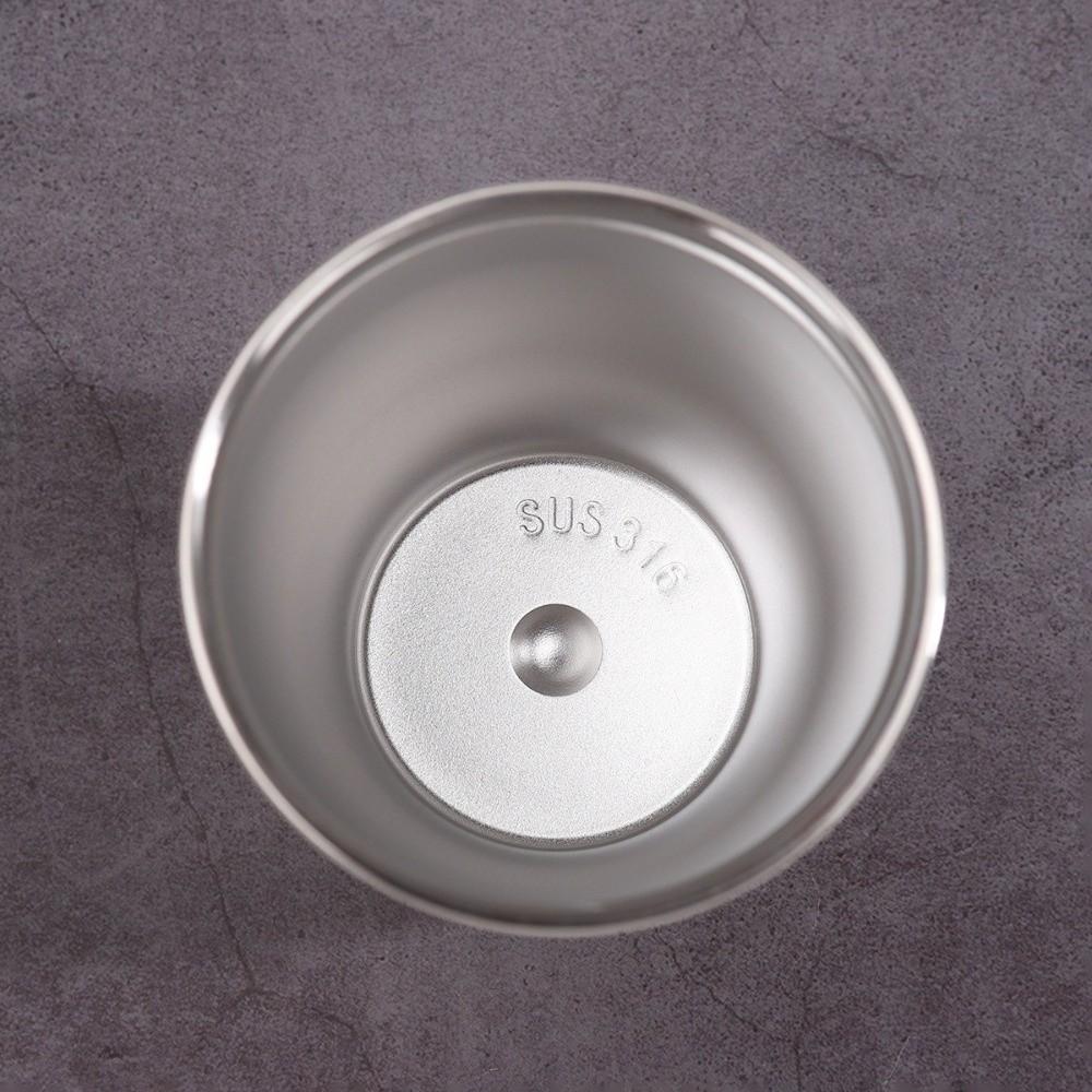 Spill Proof Lid Travel Coffee Mug 316 Stainless Steel Portable Ice Cup Drink Cup  Outdoor Travel