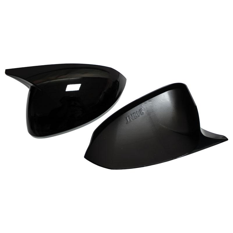 Rearview Side Mirror Cover Wing Cap Car Sticker Exterior Door Rear View Case Trim Carbon/Black For Hyundai Sonata 11th 2025