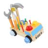 Wooden Kids Tool Set Pine Wood Hammer Wrench Early Education Educational Construction Toys Box Type