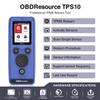Universelles TPMS Relearn Reset Reifendruck Sensor aktivieren Aktualisierbar Mehrsprachig TPS10 Funktioniert für Auto, SUV, Van, Pickup, Kleintransporter