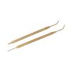 2pcs Eyelash Lift Separator Tools Double Headed Stainless Steel Lash Separation Rod with Comb