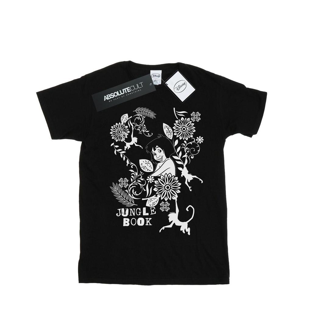 Disney Mens The Jugle Book Mowgli Tale T-Shirt