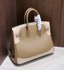 High-end Custom Top Layer Swift Cowhide Lace Edge Genuine Leather Women's Bag Patchwork High-end Handbag