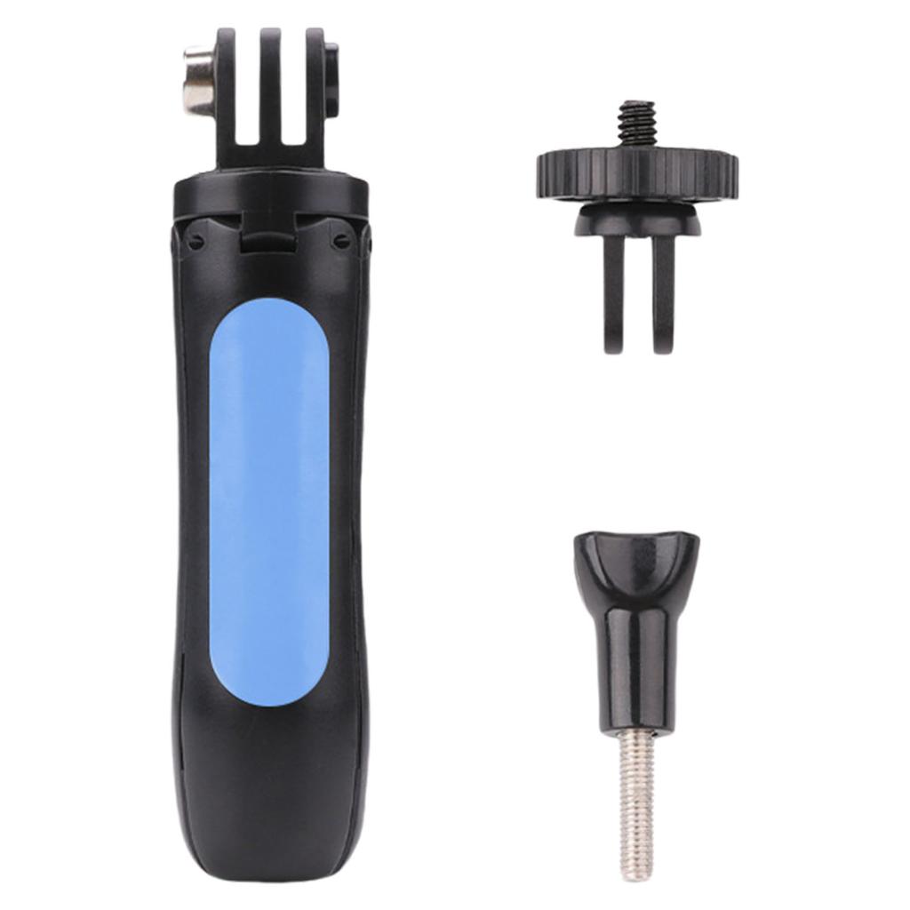 Extendable Rotating Camera Mount Tripod Anti Shake Rubber Feet Compatible for Sports Cameras and DSLR Accessories