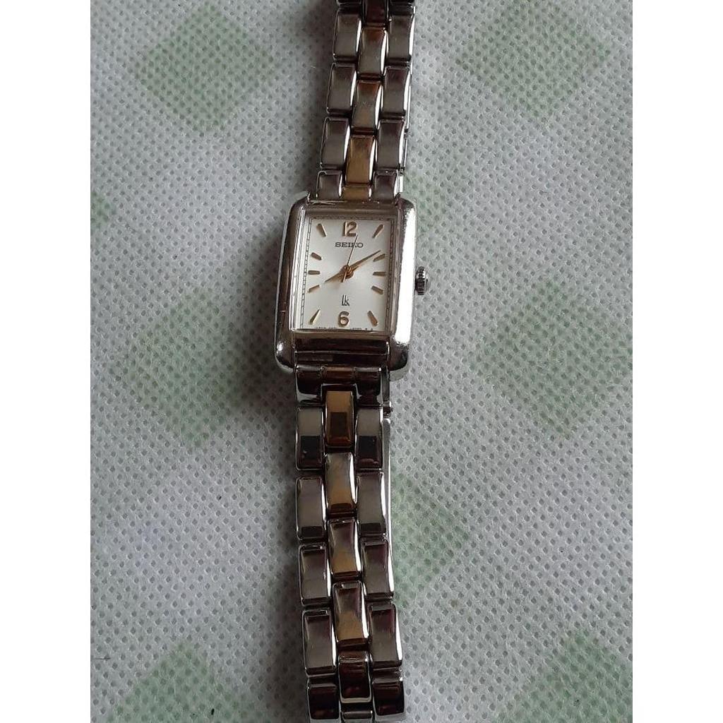 Used SEIKO LUKIA Watch Analog Quartz Bi-color