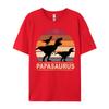 Papa Saurus Dino Twins Papasurus Tshirt Fitted Cosie T Shirt Combed  Cotton Man Tees Cosie TShirt Wholesale