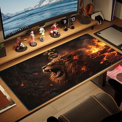 Galatasaray S Large Size Mouse Pad Large Gaming Table Cushion Non-slip Laptop Tablet Big Mousepad XXL Mat Mini PC Playmat With Lock Edge