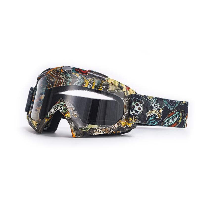 Motocross Motorcycle Windproof Goggles Harley Riding Splash-proof Goggles Hiking Sports Windproof Sand Goggles