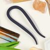 Matte Hair Forks Hair Sticks Goat Horns U-Shape Hair Comb Bun Hairpin Women Girls Hairstyle Hair Accessories Headband Hairstyle
