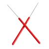 10pcs/set Plastic Crochet Hook Needle Knitting Micro Hook Needle  for Jumbo Braiding