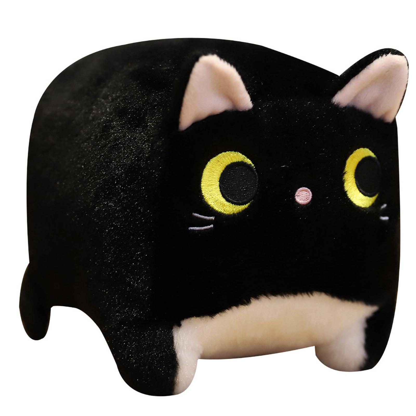 

Adorable Cat Shape Plush Doll Soft Stuffed Toy Kids Hugging Pillow Home Sofa Decorative Ornament Birthday Gift Fang Xiaohua