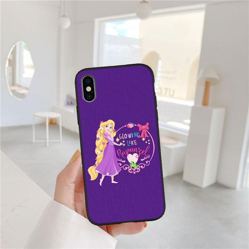 CJ92 Rapunzel Soft Shell Phone Case for iPhone 16 15 14 13 12 Pro Max Plus Mini