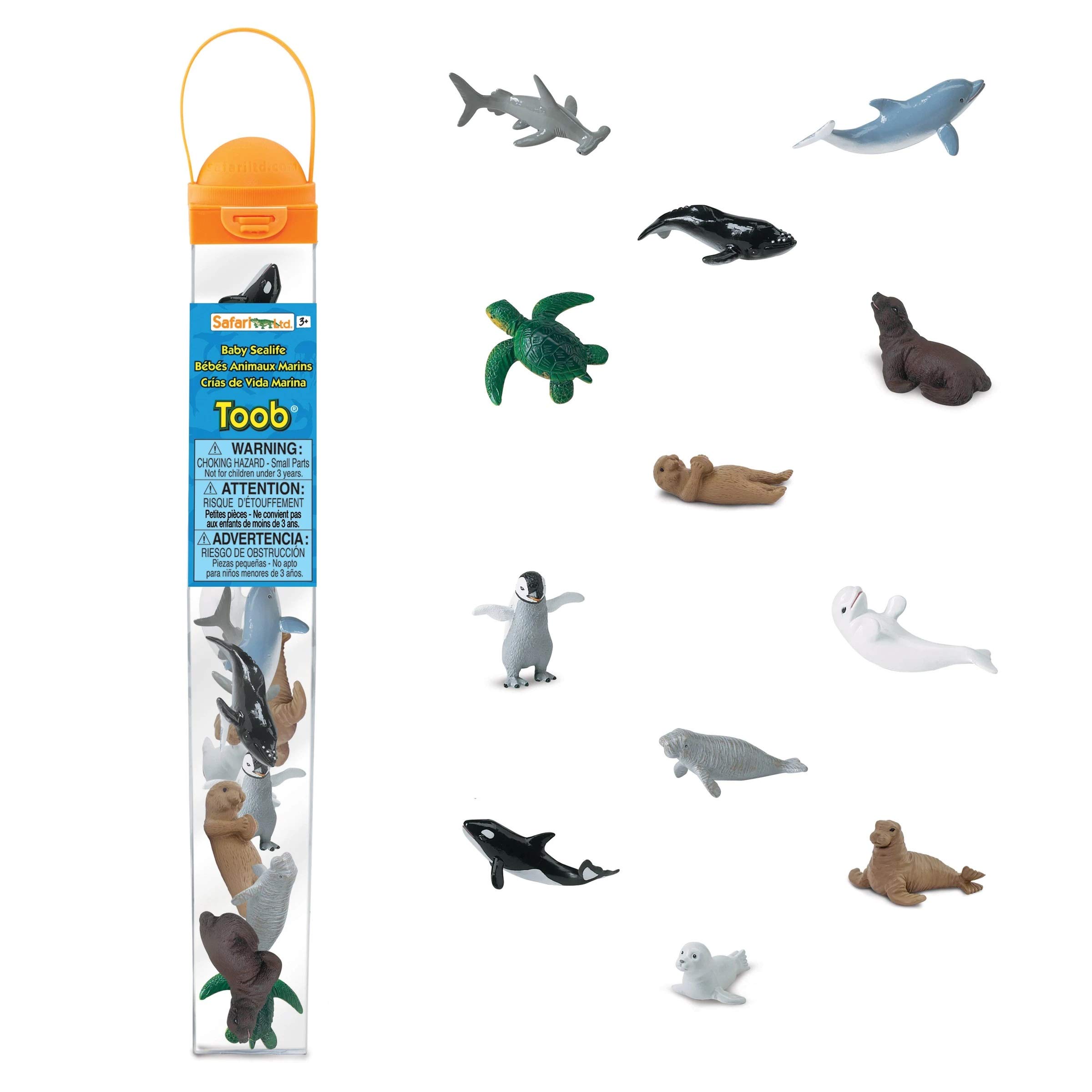 

Safari Baby Sea Life Tube Mini Figure 680704