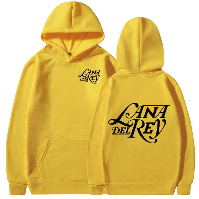 Winter Lana Del Rey Hoodie Men's Casual Hoodie Fashion Retro Harajuku Aesthetics Warm Hoodie Street Wear