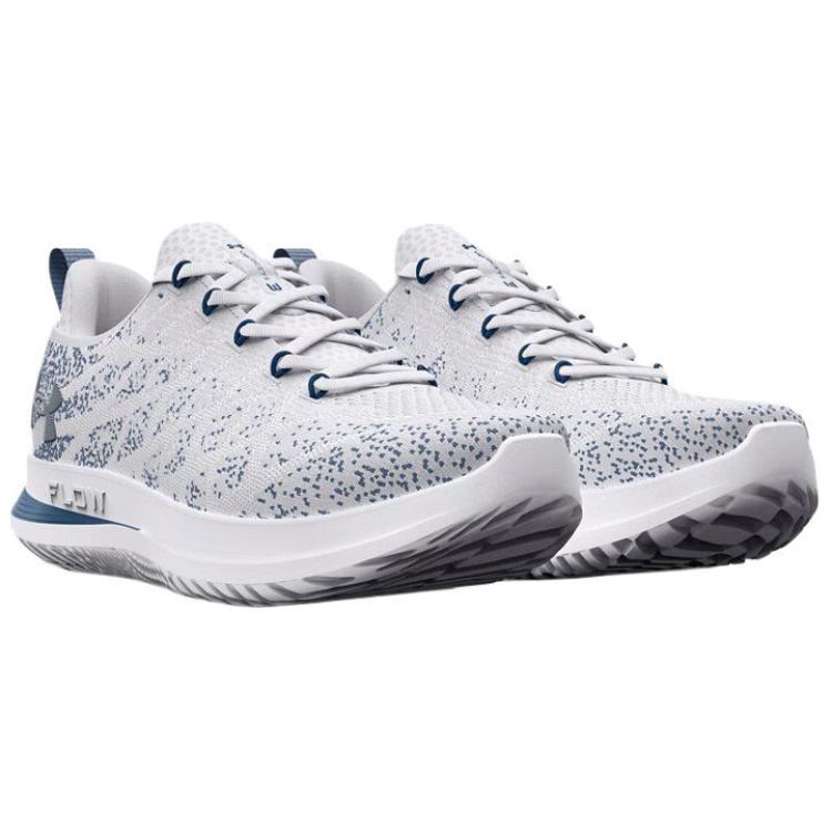 Under Armour Velociti 3 Comfortable Versatile Durable Low-Top Casual Urban Commuting Running Shoes Men sneaker White 3026117-104