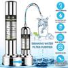 Household Kitchen Countertop Drinking Water Purifier Ceramic Activated Carbon Filter System Purifying Machine 11.8*9.45 inch