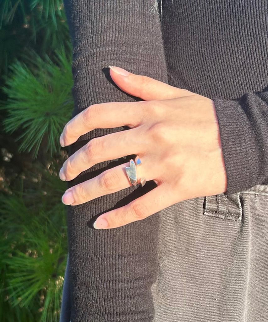 Oesalang Horizon Logo Play 925 Silver Ring