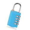Coded Lock Zinc Alloy Keep Security Combination Padlock for Luggage Cases Filing CabinetsSky Blue