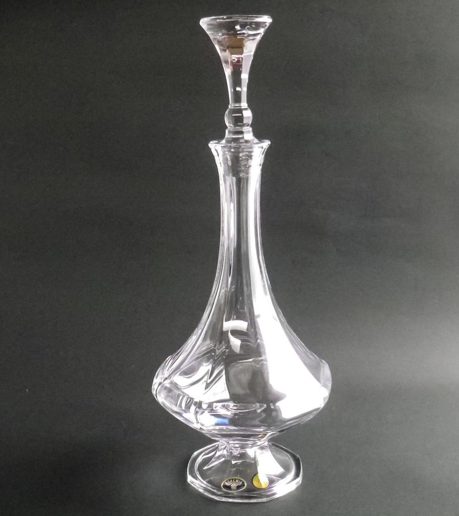 Bohemian Glass Crystal Decanter King Louis 173