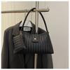 Elegant 2025 Women's French Woven Underarm & Shoulder Bag - Light Luxury Baguette Style