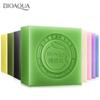 Bioaqua Bambuskohle-Seife, Matcha-Seife, Lavendel, reinigende ätherische Ölseife, Schönheit, Haut, handgemachte Seife, Kosmetik
