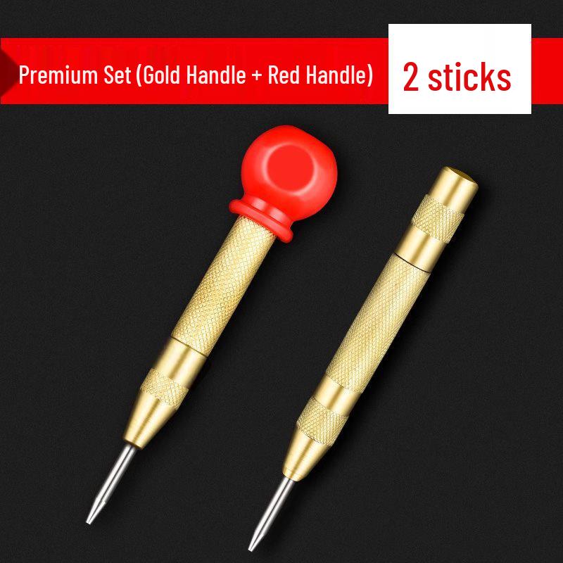 High Hardness Automatic Center Punch Awl Drill Bit Hole Locator
