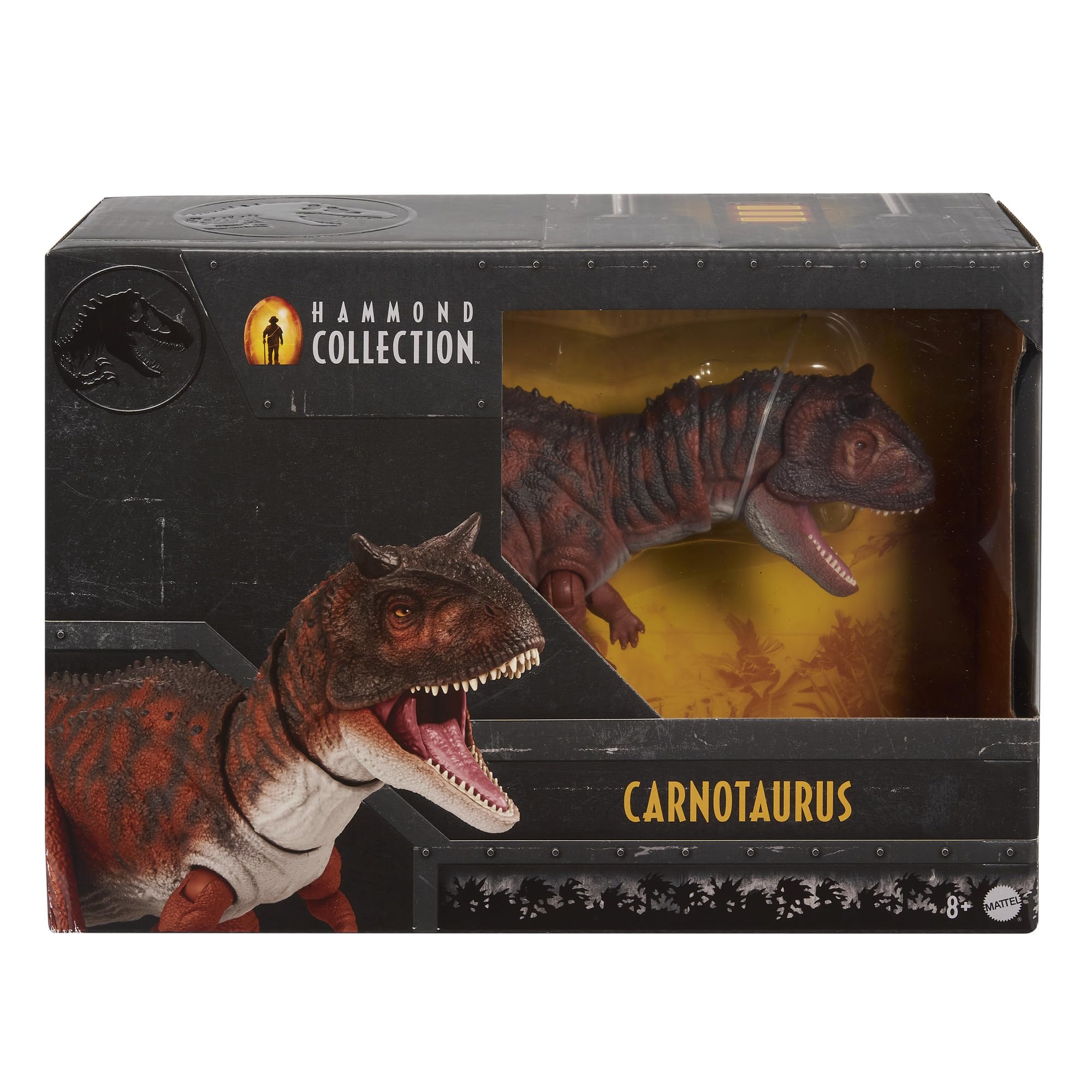Mattel Jurassic World Hammond Collection Carnotaurus років і HTK44