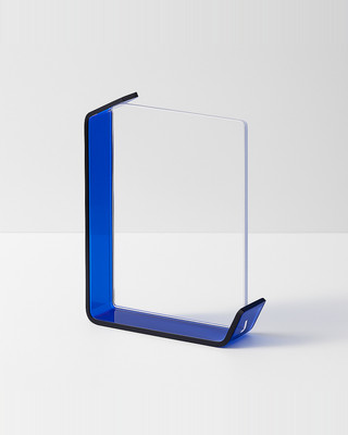 6/7-Inch Floating Photo Frame DIY Double-sided Horizontal Vertical Neon Acrylic Home Office Desktop Standing Decorative