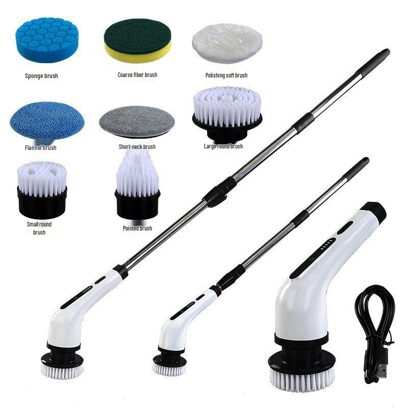 Multi-function Electric Cleaning Brush for Kitchen, Bathroom, and Floor