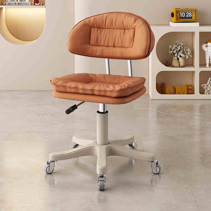Reliable Beauty Stool Swivel Recliner with Casters for Home and Makeup