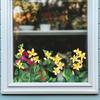 Blumen Wandaufkleber Abnehmbar Selbstklebend Badezimmer Aufkleber Küchenspüle Rückwand Dekoration Fliesen Aufkleber