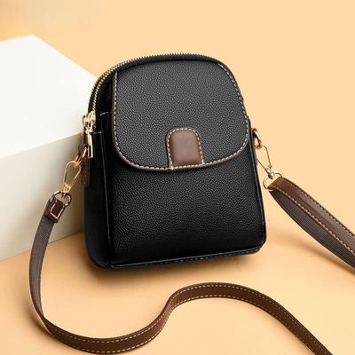 Textuur Kleine Crossbody Telefoon Tas voor Dames - 2025 Lichtgewicht Zacht Leer Gevoel, Veelzijdige Enkele Schoudertas
