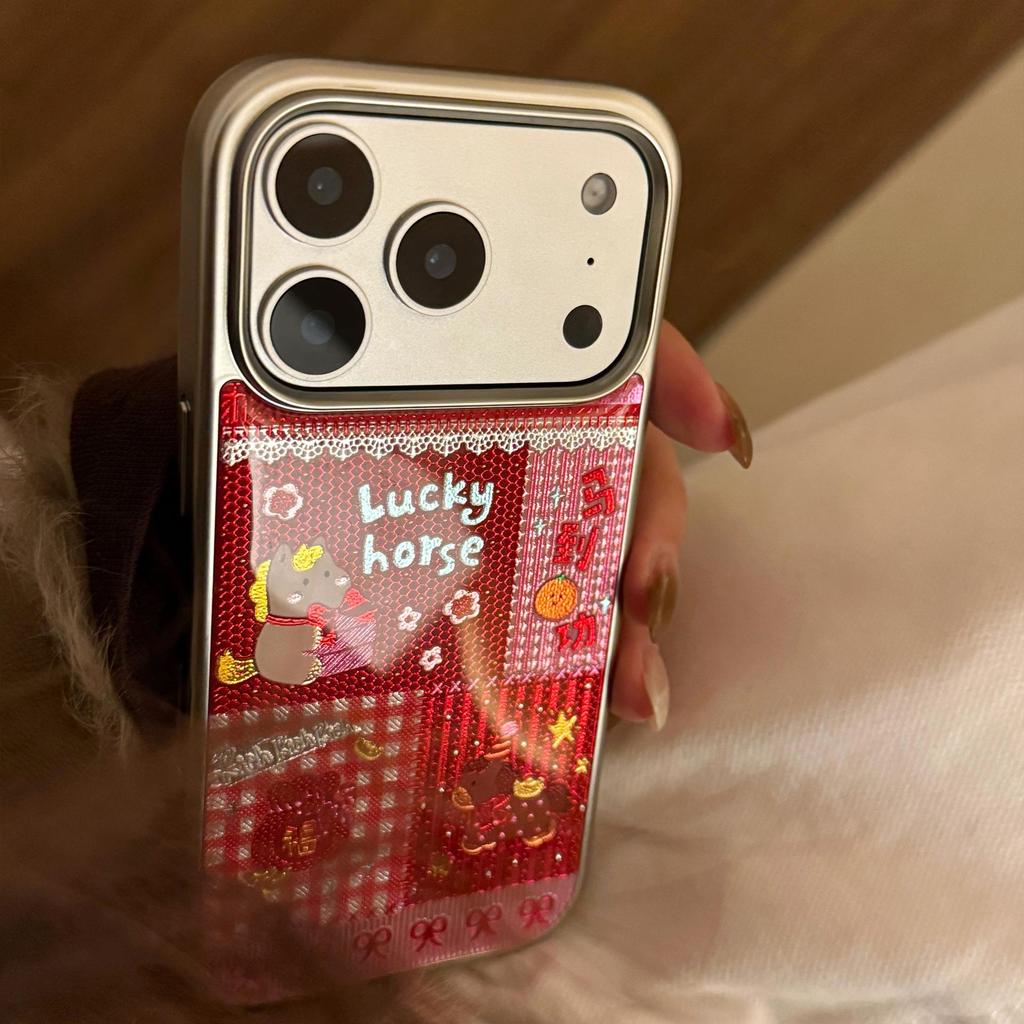 Cute Pony Phone Case for iPhone 16, iPhone 17, iPhone 17 Pro Max