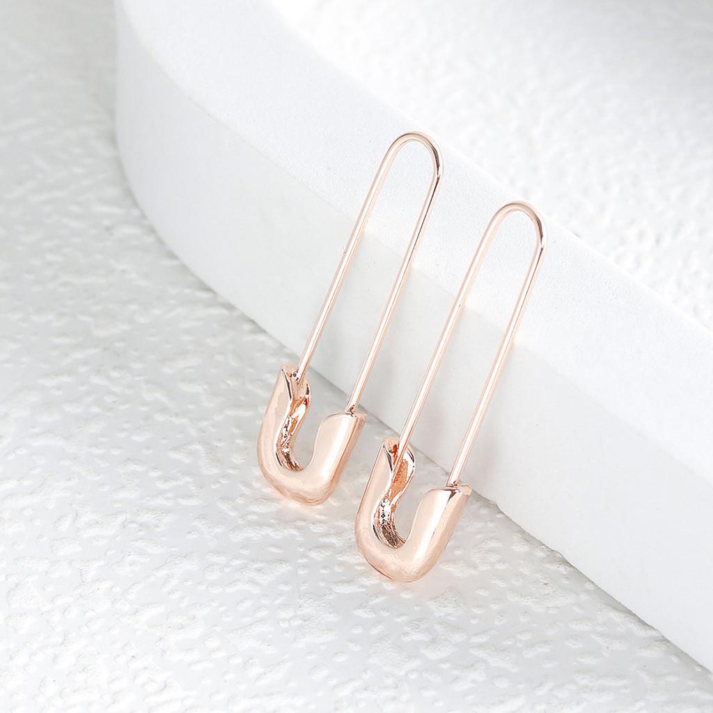 Pin Elegant Geometric Earrings Fashionable Alloy Design For 2022 Summer