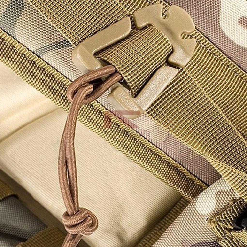 4Pcs Backpack Buckle Mini Tactical Clips Multifunctional Elastic Strings Carabiner Household Outdoor Camping Bag Tools