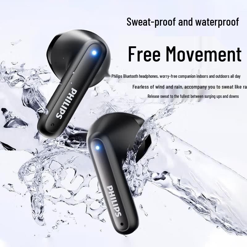 Philips True Wireless Semi-in-ear Bluetooth Earbuds