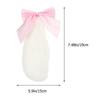 1 Pair Women Girls Lovely Hair Clip Rabbit Bunny Lop Ears Hairpin with Bowknot