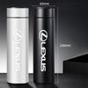 Car Insulated Cup 500ml Water Cup Coffee Tea Thermos For Lexus GS IS LS500h ES260 ES300h RX350h NX260 UX260 LM LC RZ450e TX RC