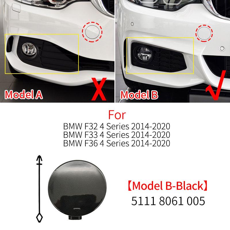 Für BMW F32 F33 F36 M Sport 2014- Auto Frontstoßstange Anhängerkupplung Abschlepphaken Abdeckkappe Zubehör für BMW 4er Serie 420 425 430 440