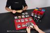 Deck Trading Card Card Storage Holds Trading with and Card Compatible with and Other Card Games with Red 3 Case, Case, Box, 2300+ Cards, Window,