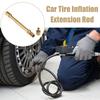 Extensor de Vástago de Válvula Schrader Latón Adaptador de Extensión de Vástago de Válvula de Neumático Herramienta para Camiones Coches Scooter Bicicletas de Montaña Motocicleta M4L1