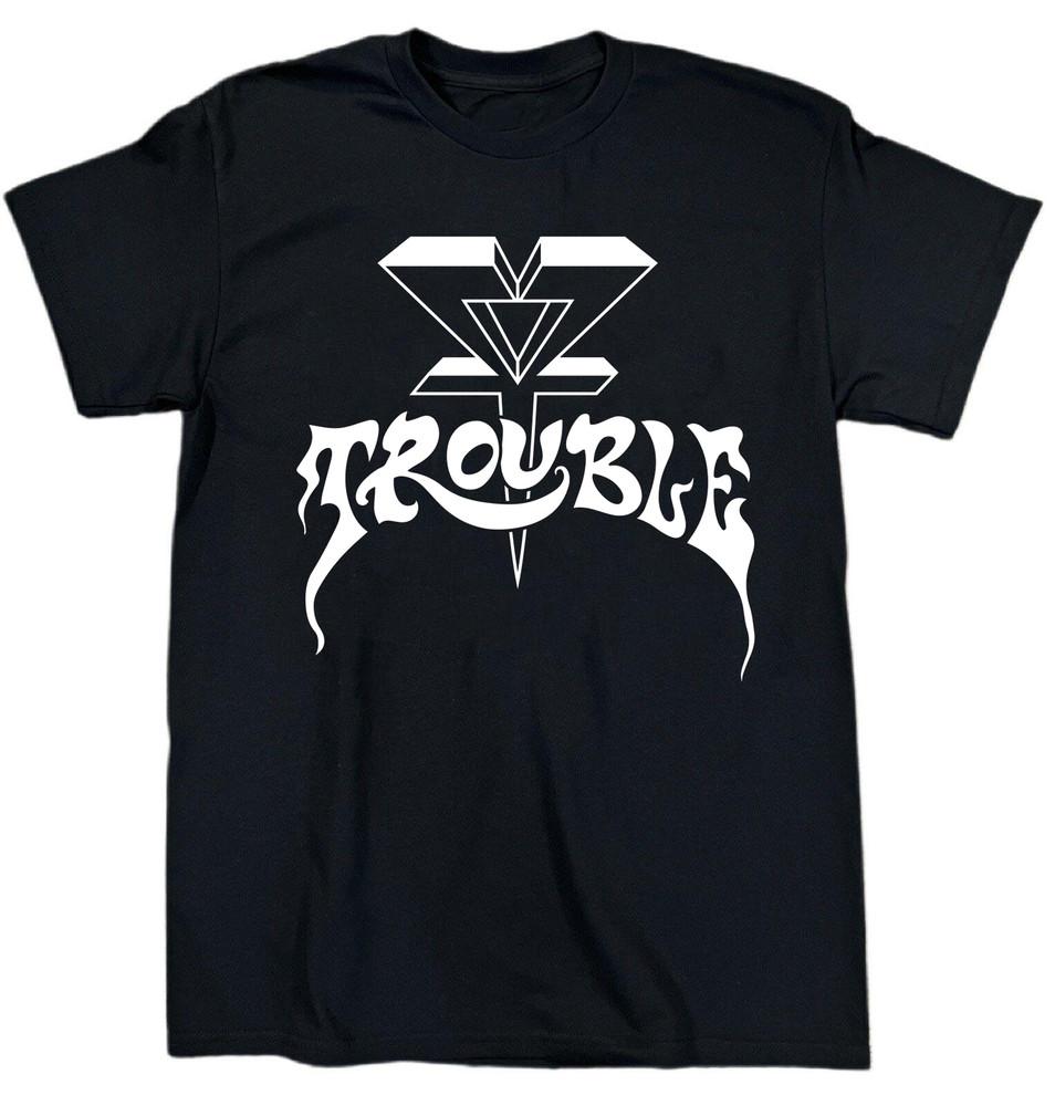 New Trouble Band Gift For Fans Heavy Cotton Black S-5XL Shirt SE593 Unisex T-Shirt M