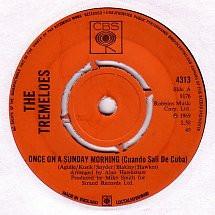 7inch Record TREMELOES - Once On A Sunday Morning 4313 CBS 1969 UK Pop Used