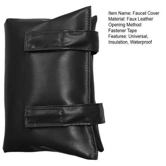 Outdoor Faucet Cover for Winter Insulation Faucet Freeze Protector Reusable Waterproof Water Faucet Wrap for Outside Wall Garden Courtyard Hose Bib