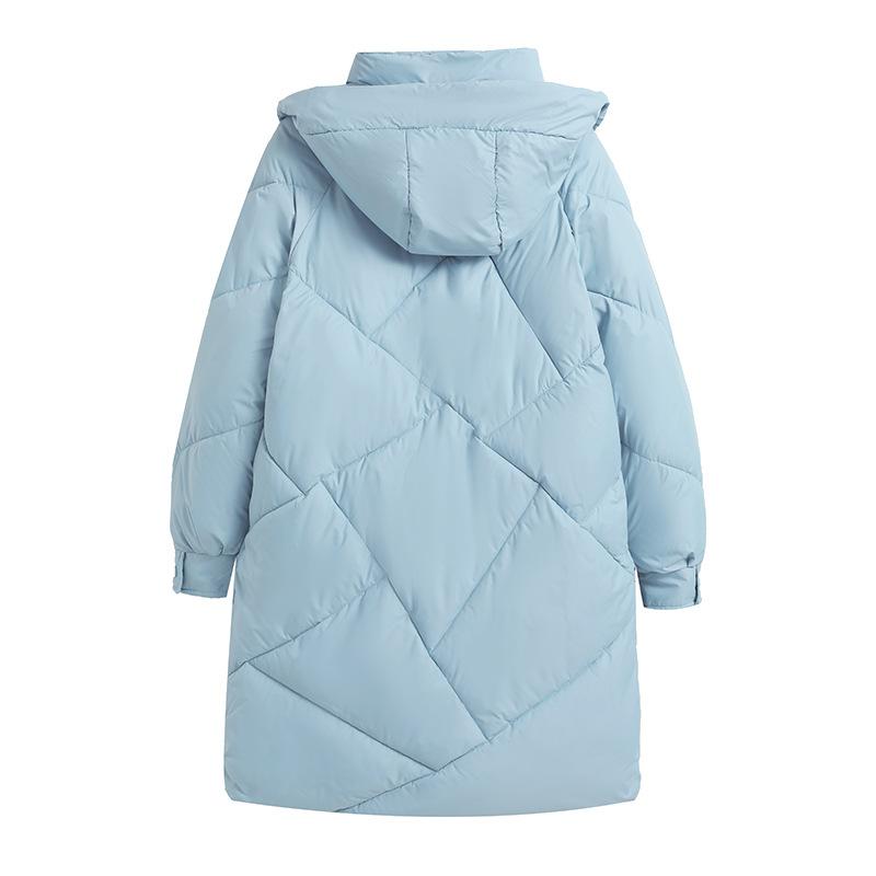 Simples acolchoado de algodão inverno moda feminina casual pão roupas acolchoadas de algodão