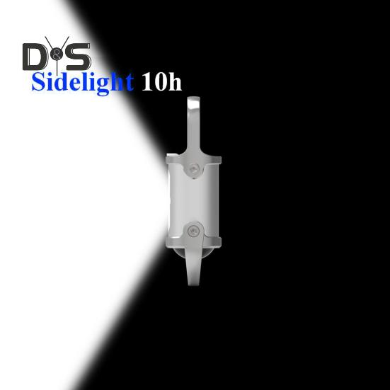 Tragbarer LED-Arbeitslicht-Schlüsselanhänger, superhell, hohe Lumen, wiederaufladbar, kompaktes Arbeitslicht, Taschenlampe, Schlüsselanhänger