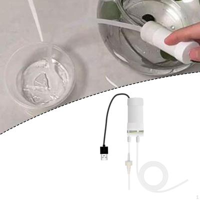 Mini Portable Water Pump ,Extractor ,Fish Tank Exchanger, USB Powered Manual for Aquarium Home