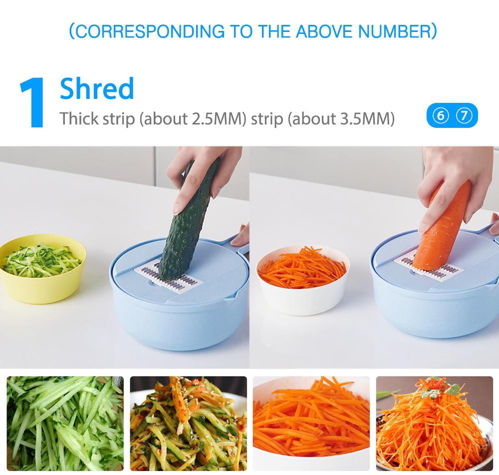 Vegetables Grater Potato Peeler Cheese Carrot Onion Cutter Strainer Vegetable Slicer Multifunctional Kitchen Utensil Gadgets