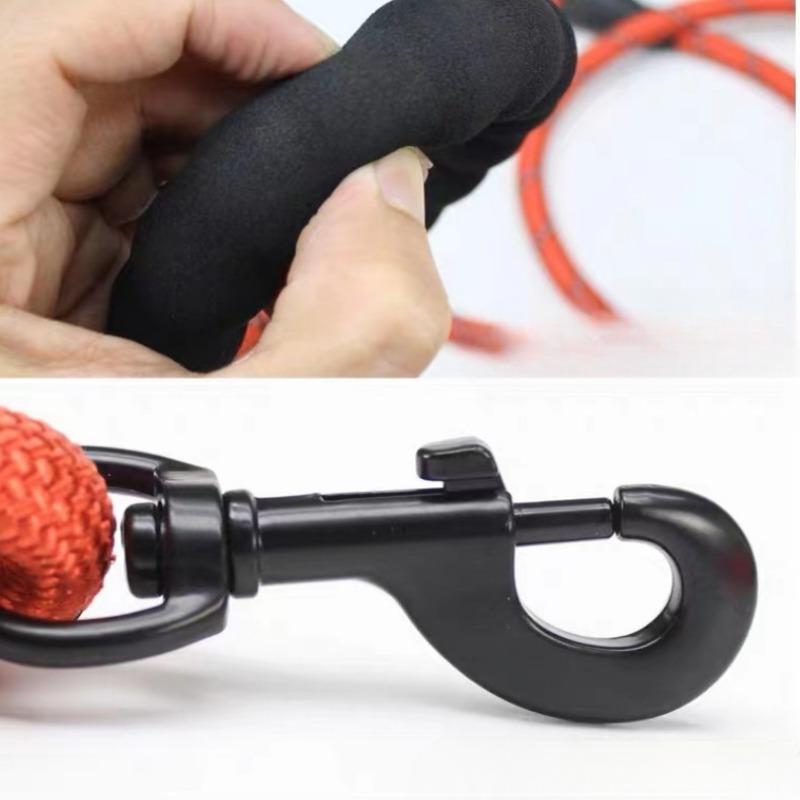 Nylon Dog Leash Chain Reflective Design Dog Collar Durable and Sturdy Puppy Harness Soft Pets Supplies Dogs Accessories